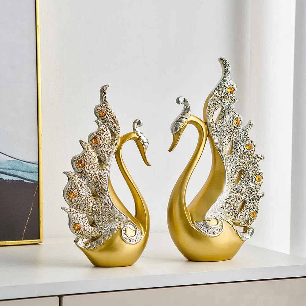 gold-animal-figurines