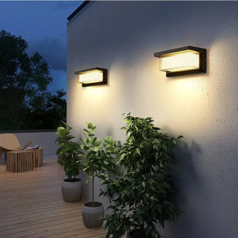 Led wall lamp outdoor porches light led light with motion sensor - DecorGama