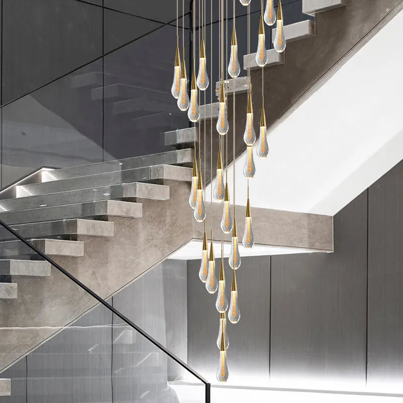 staircase-chandelier-lighting