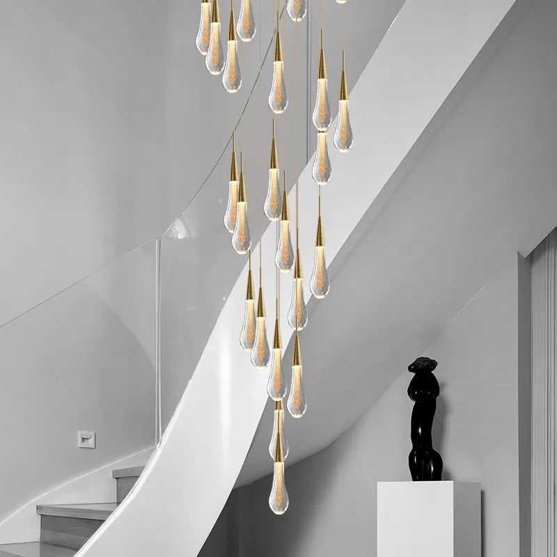 staircase-chandelier-lighting