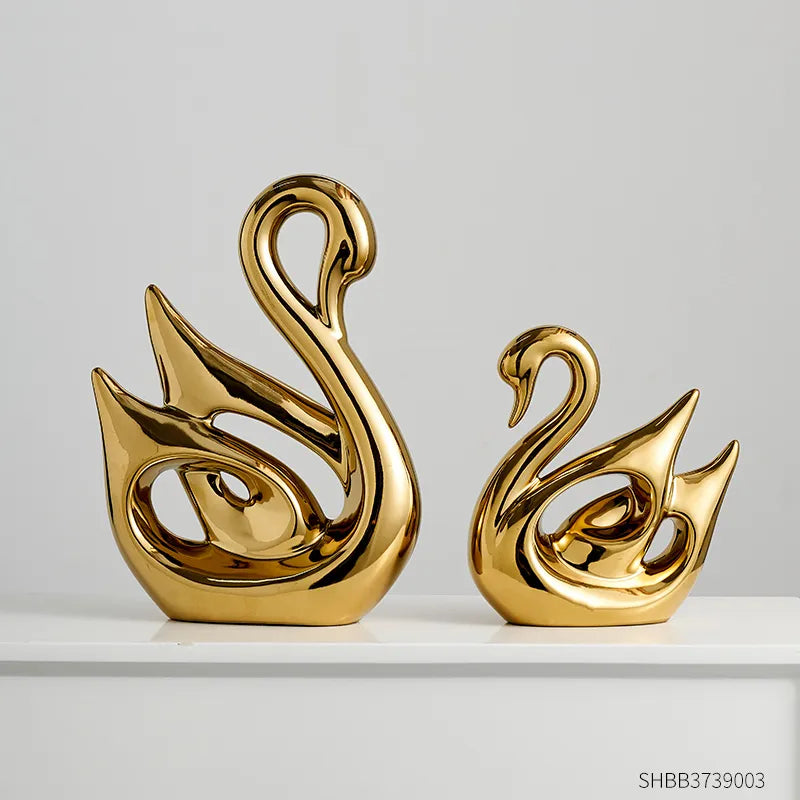 gold-animal-figurines