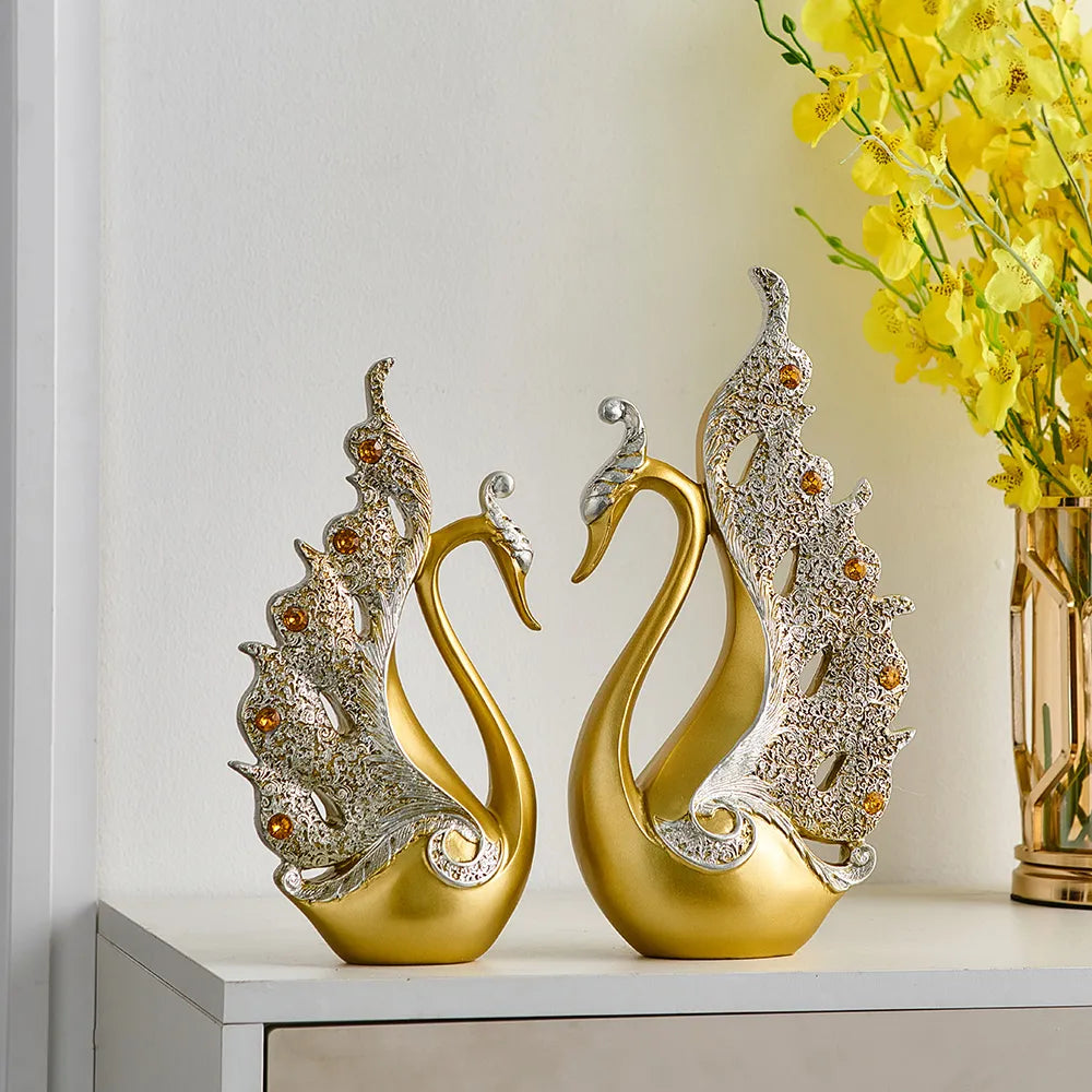 gold-animal-figurines