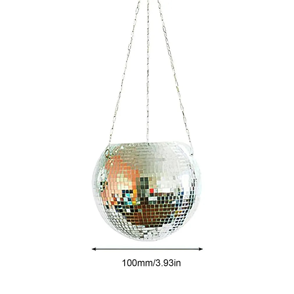 disco-ball-flower-pot