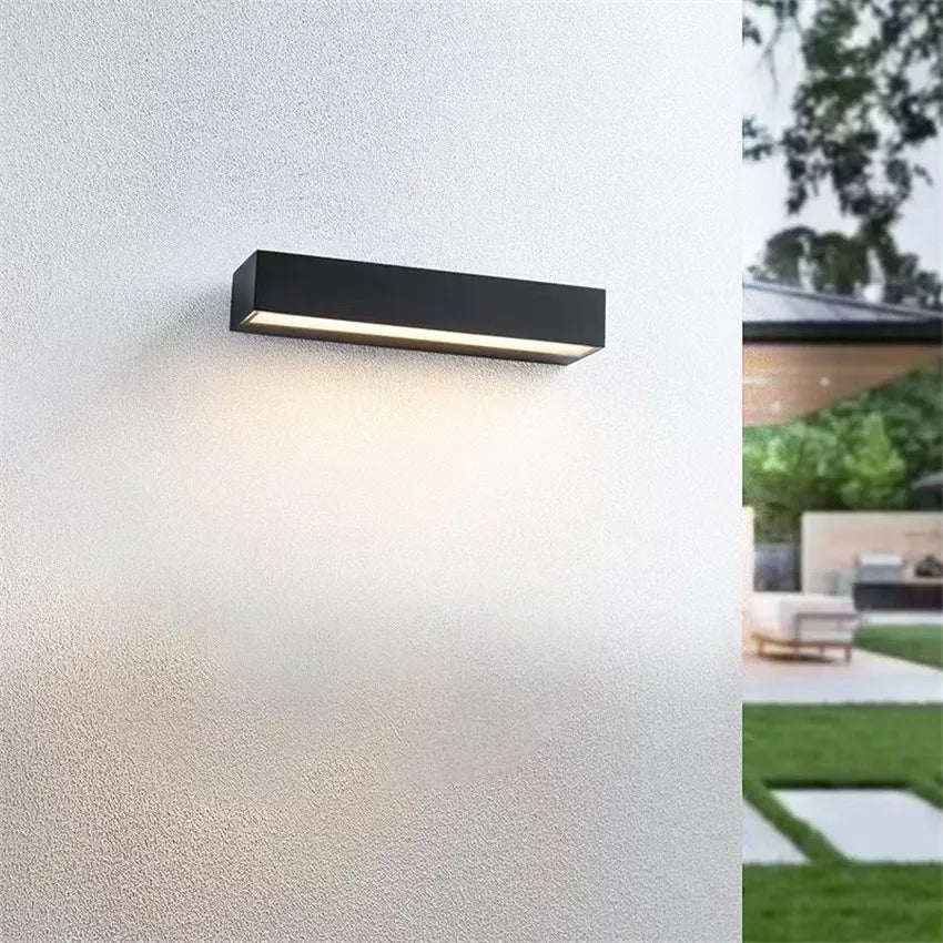 modern outdoor wall lighting