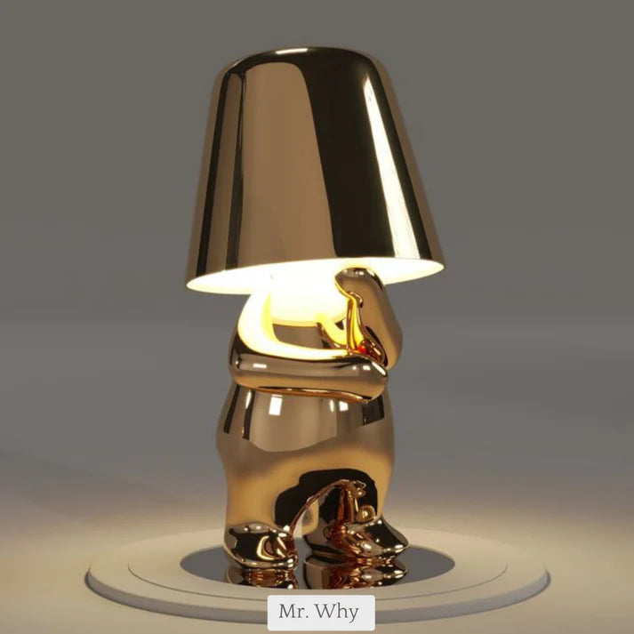 Mr. Why Crystal Table Lamp