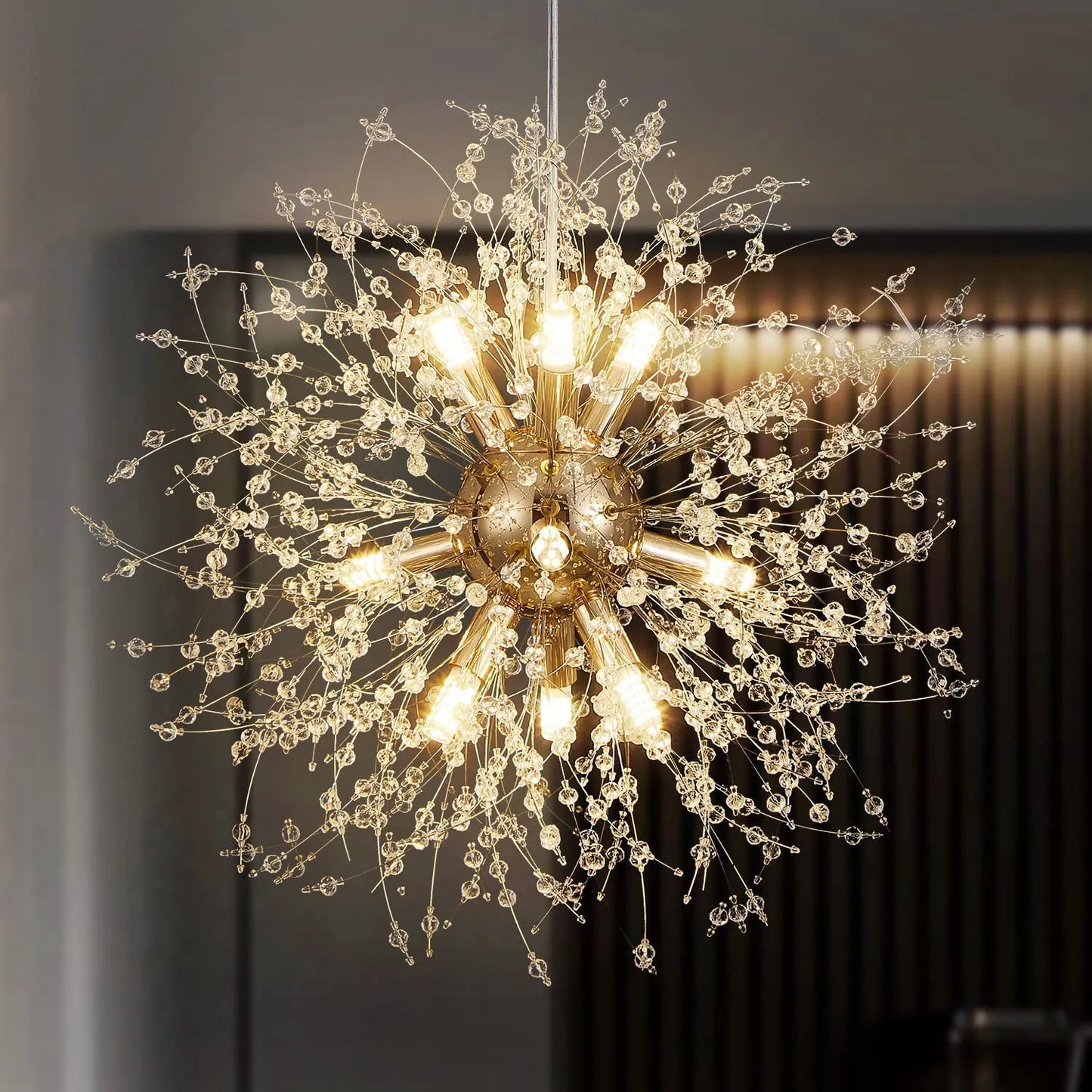 spark-ball-chandelier