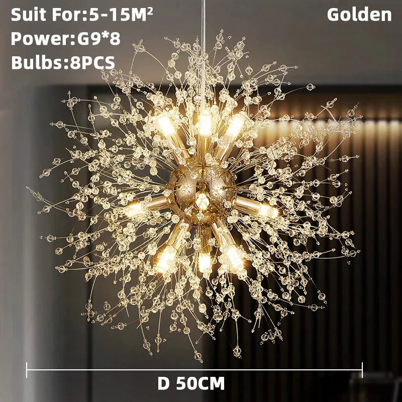 spark-ball-chandelier