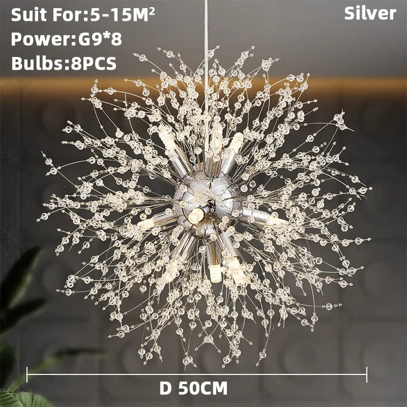 spark-ball-chandelier